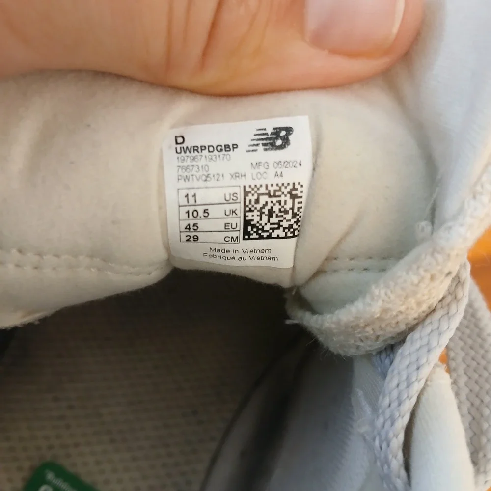 New Balance WRPD Runner Mens 11 Grey Pink Unisex Mesh Sneakers UWRPDGBP